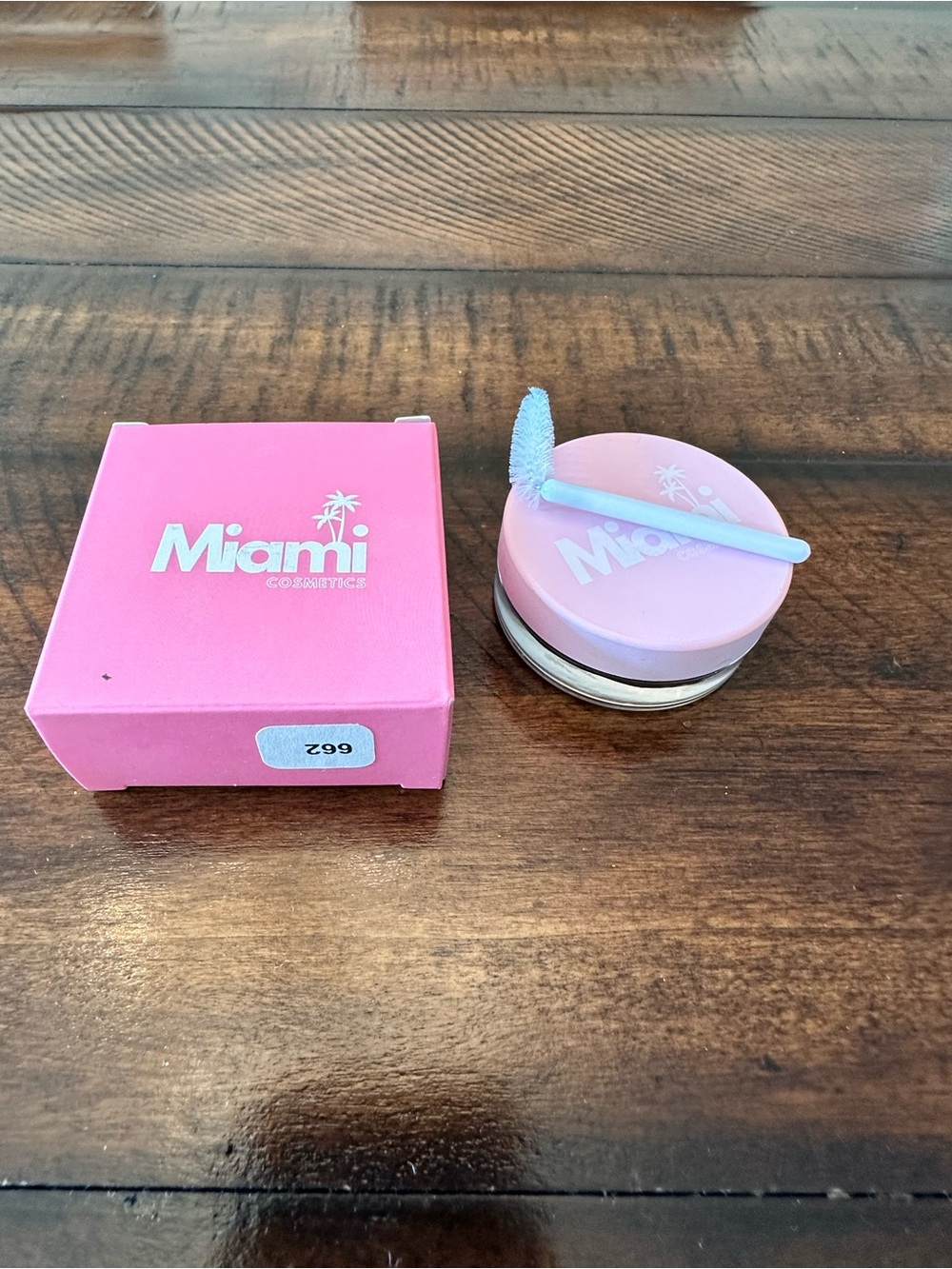 Miami Cosmetics Brand Pink Clear Eyebrow Wax/Gel Pomade